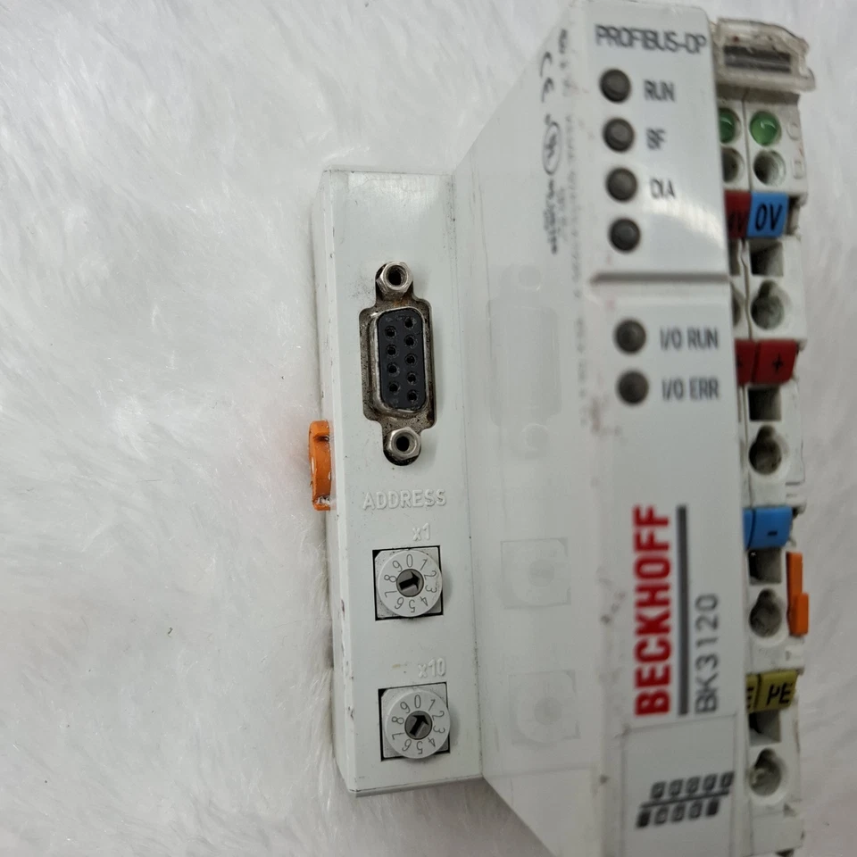 BECKHOFF BK3120 PROFIBUS-DP 24V DC PROFIBUS COUPLER (I/O ERROR) BK3120